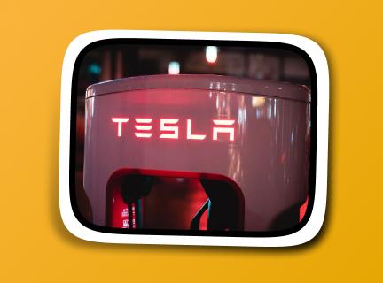 Tesla electric car charging stations